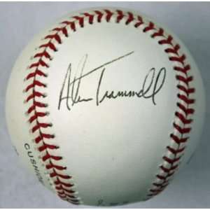  Signed Alan Trammell Baseball   Authentic Onl Jsa 