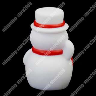 Romantic LED 7 Color Snowman Light Lamp Christmas Gift  