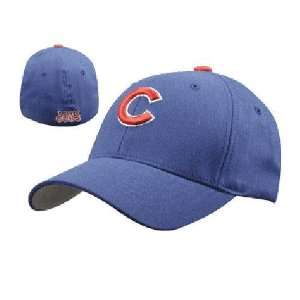   Chicago Cubs Youth Flexfit Shortstop Cap (Blue)