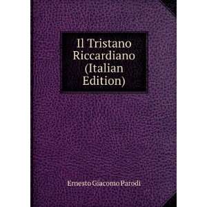   (Italian Edition) Ernesto Giacomo Parodi  Books