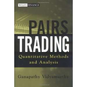  Pairs Trading Quantitative Methods and Analysis (Wiley 