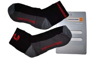 New Cannondale Cycling Socks Built in Arch reinforced Toe and Heel 