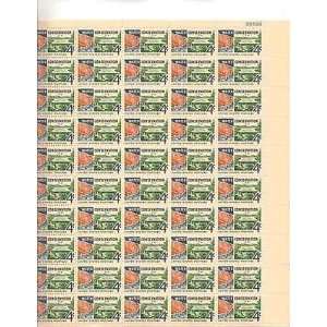  Water Conservation Sheet of 50 x 4 Cent US Postage Stamps 