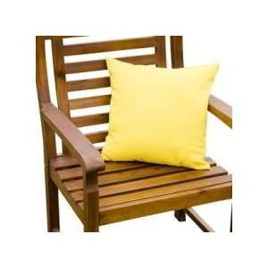   Home Fashions Outdoor Accent Pillow Color: Sunglow: Home & Kitchen
