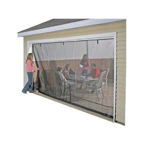  ShelterLogic Roll Up Garage Screens with Pipe Sports 