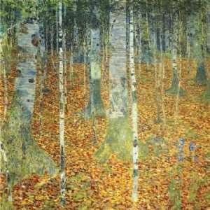 Gustav Klimt: 32W by 32H : Birkenwald (Birch Forest), 1903 CANVAS 