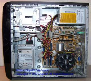 Desktop PC Compaq Tower Intel Pentium Dual Core Asus Motherboard DVDRW 