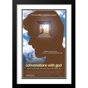 Conversations with God 20x26 Framed and Double Matted Movie Poster   A