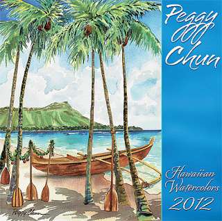 Hawaii Wall Calendar 2012 HAWAIIAN Watercolor Art Sweet  