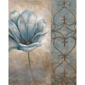  Fleur Bleue II by Vivian Flasch 22x28