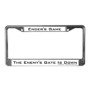  Enemys Gate River License Plate Frame by  