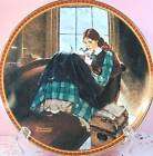 Norman Rockwell ROMANTIC REVERIE Knowle Collector Plate  