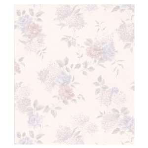   Brewster Wallcovering Lilac Rose Wallpaper LOW 41646: Home Improvement