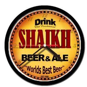  SHAIKH beer and ale cerveza wall clock 