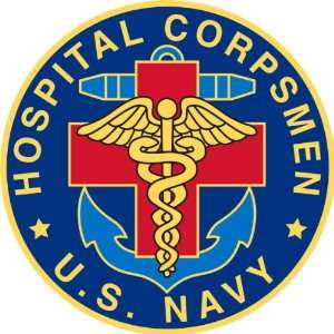  US Navy Hospital Corpsman Decal Sticker 3.8 Everything 