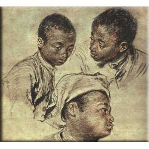   Canvas Art by Watteau, Jean Antoine:  Home & Kitchen