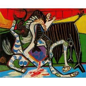   Pablo Picasso   24 x 20 inches   Corrida de toros 7