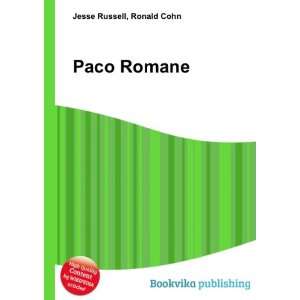  Paco Romane Ronald Cohn Jesse Russell Books