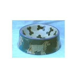 Breed Specific Dog Bowl, Cocker Spaniel Small Pet 