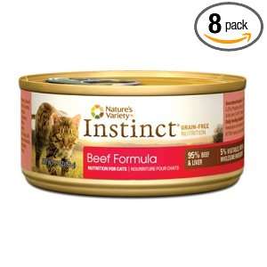 Instinct Grain Free Beef Formula Canned Dog Food by Natures Variety 