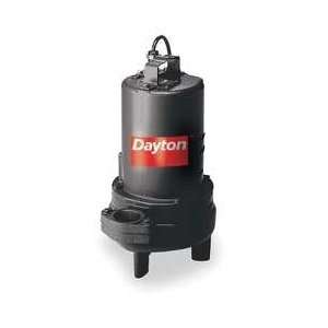 Dayton 4HU83 Pump, Sewage, 1 HP  Industrial & Scientific