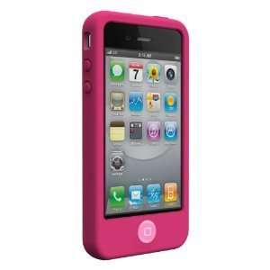  Hot Pink Apple iPhone 4 4S Soft Silicone Case Cover + Free 