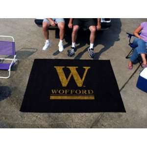  Wofford College Tailgater Rug Rectangle 5.00 x 6.00: Home 