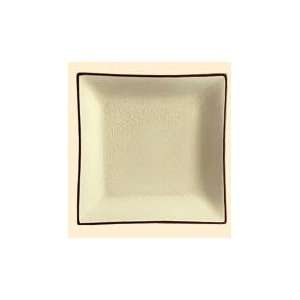    Japanese Style 5 Square Plate Creamy White