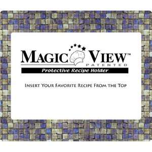    Magic View Protective Recipe Card Holder, Mosaic
