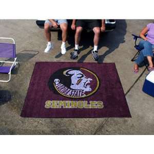   State Seminoles NCAA Tailgater Floor Mat (5x6) Seminole Logo