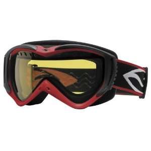  SMITH SNOW WARP SNOWMOBILE DUAL LENS GOGGLE RED 
