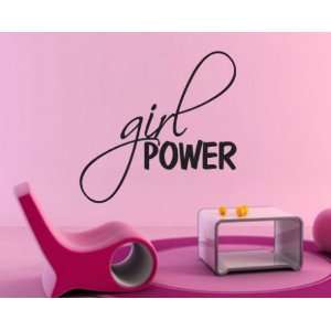  Girl Power Child Teen Vinyl Wall Decal Mural Quotes Words 