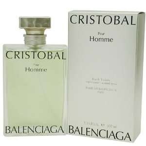  Cristobal By Balenciaga For Men. Eau De Toilette Spray 3.3 