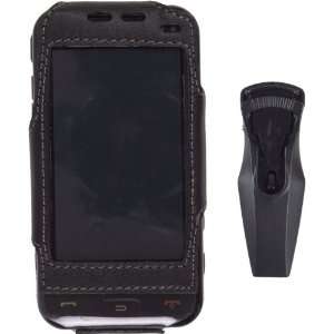   Solutions Leather Case for Samsung SGH A867 Cell Phones & Accessories