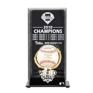  Philadelphia Phillies Baseball Display Case  Details: 2010 