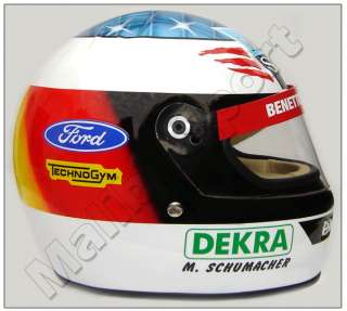 Michael Schumacher F1 World Champion 1994 Replica Helmet. Real 