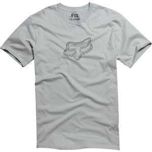  Fox Racing X Hair T Shirt   Medium/Light Grey: Automotive
