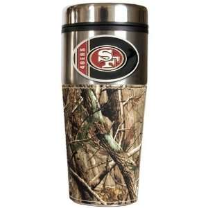   49ers Open Field Travel Tumbler with Camo Wrap: Sports & Outdoors