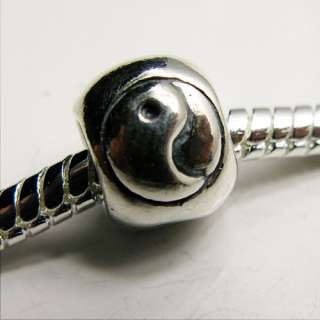 Sterling Silver Spacer Charm .925 Choose Style European Bead Fit 