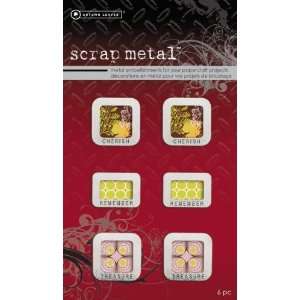  Scrapmetal Embellishments: Cherish Small Charms: Arts 