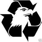 OPEN RECYCLE LOGO 5 GO GREEN STICKER DECAL VINYL items in Raders 