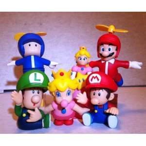  Super Mario Cute Charcter 6pcs Set Toys & Games