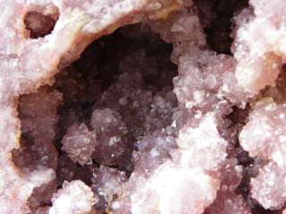 Huge Rare Rose Quartz Chalcedony Geode Crystal 5 LBS  