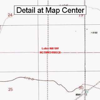   Map   Lobo Hill SW, New Mexico (Folded/Waterproof)