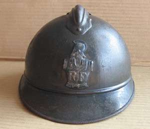   FRENCH ADRIAN HELMET MODEL 1915 M15 / SAPPERS / TECHNICAL CORPS  