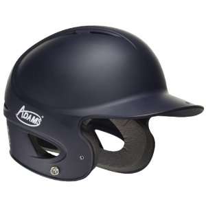  Adams Matte Baseball Softball Batting Helmet NAVY LARGE/X 