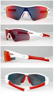Cyber Monday, Oakley Sunglasses RADAR PATH Polished White Red 
