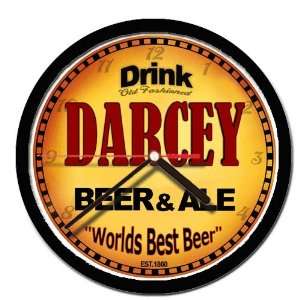  DARCEY beer ale wall clock 