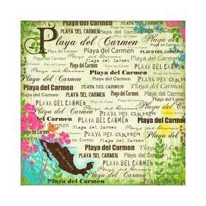   Mexico   12 x 12 Paper   Playa del Carmen   Paradise Arts, Crafts