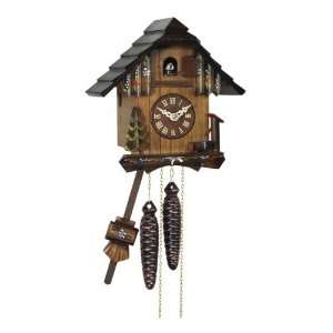 German Black Forest Style Mechanical Cuckoo Clock, 8 Inch:  